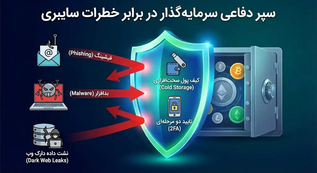 خطرات امنیتی در بازار ارز دیجیتال